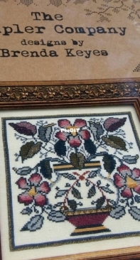 The Sampler Company - Victorian Tile by Brenda Keyes XSD/PCS