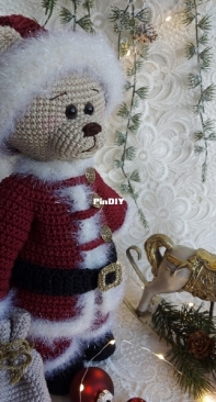Handmade by Aruna - Christmas outfit for Tony - Weihnachtsoutfit für Tony - German - Free