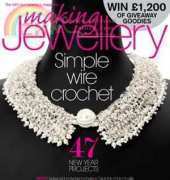 Making Jewellery-Simple Wire Crochet-January 2013 /no ads