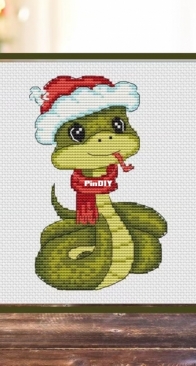 New Years Snake by Anna Gutova - Free