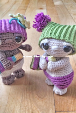 Carrie L. Andersen - December Calendar Doll: New Years Baby - Free