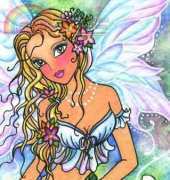 HAED HAENTQS 9110 QS Crystal Garden Fairy by Nadia Tate