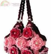 Bohemian Crochet Rosette Purse Pattern  Designed By “Beachet”  Julie Richele Price