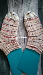 Arooo or Whooo Socks by Nikki Ross Patterson-Free