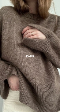 Ciro sweater by Moreca knit - Russian translated