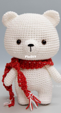 Tranguyenami - Trà Nguyễn - The Little Bear Brown and White