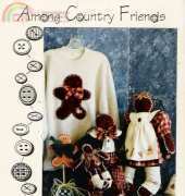 Among Country Friends Gingerbread Twins