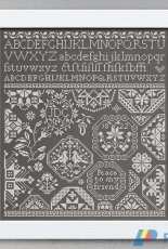 Modern Folk Embroidery - Kindness and Fortitude