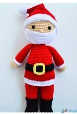Bunnies and Yarn - Michelle Alvarez - Santa Claus