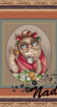 Auntie Owl by Nadezhda Kazarina (Nadi)