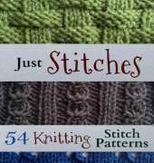 Just Stitches-54 Knitting Stitch Patterns-Tara Cousins 2014