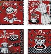 Coffee Cafe Mocha Java from Cross Stitch Magazine September 2007