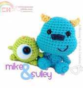 A Morning Cup of Jo Creations - Josephine Wu -Mike and Sulley  - Free