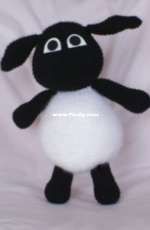 Xicotet Amigurumis - Nerea Gomis - Lamb Timmy from Timmy Time - Spanish - Free