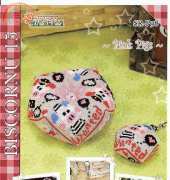 Shiny Room SR-P98 - Pink Pigs Biscornu 15