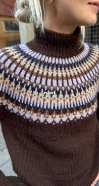 Celeste Sweater  by PetiteKnit - Mette Wendelboe Okkels - Russian Translated
