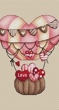 Balloon With Hearts by Svetlana Sichkar