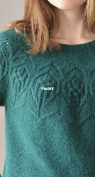 Luftmeer Sweater by Valentina Bogdanova - Russian