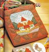 Applique Needlebook And Cover