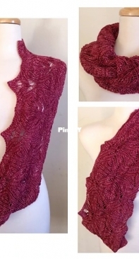 Lacy Butterflies Cowl by Vera Sanon
