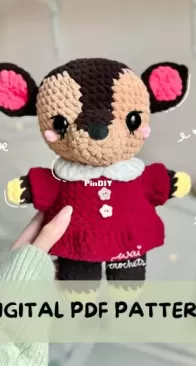 Wai Crochets - Fauna the Doe - English