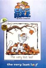 Heritage Crafts CRLL913 Cats Rule - The Very Last Leaf by Peter Underhill