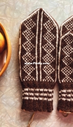 Malangen Mittens by Jørgen Johnsen-English,Norwegian-Free