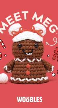 The Woobles - Justine Tiu - Meet Meg the Gingerbread Woman