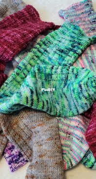 Broken Record Broken Rib Socks by Alex Parker Mooney-Free