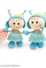 Little Owls Hut - Galina Stelmakhova - Doll in an Owl outfit