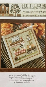 Little House Needleworks LHN Fall on the Farm Chart 1 - Farm Fresh
