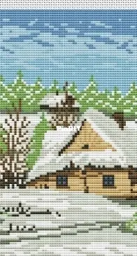 Hafty Polskie 2001-02-Winter Landscape XSD