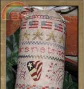 StitchX Cross Stitch Designs - Stars & Stripes Needleroll