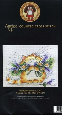 Anchor - Margaret Sherry Collection MSCH0004 Floral Cat PCS + XSD