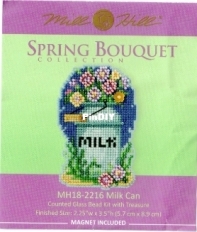 Mill Hill - Spring Bouquet Collection - MH18-2216 - Milk Can