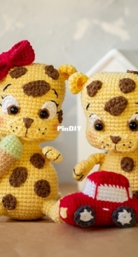 Fox and Dog Patterns - Olga Krylova - Leo the Leopard - Russian