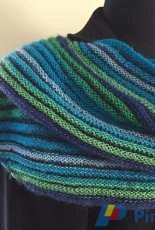 Get into the Groove Shawl by Andra Asars-Free