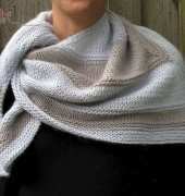 Douceur Shawl by Mademoiselle C-Eng.,French-Free