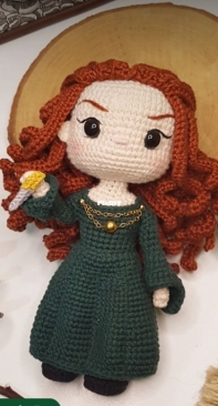 Bosquegurumi - Paola Fajonni - Alicent Hightower- Portuguese