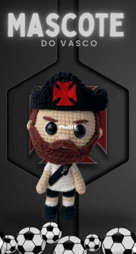 Mamadi Atelie - Tatiane Silva - Vascos Mascot - Mascota do Vasco - Portuguese