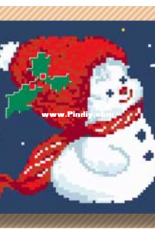 Alita Designs - Snowman - Free