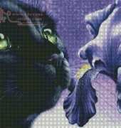 HAED HAEIAG 1249 Purple Iris by Irina Garmashova XSD