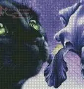 HAED HAEIAG 1249 Purple Iris by Irina Garmashova XSD