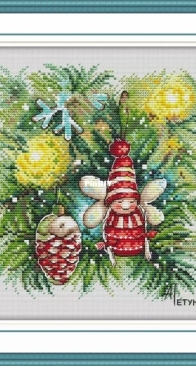 Decorating The Christmas Tree by Petunova Anna