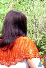 Bakersfield Shawl/Wrap by Corrina Ferguson/ PicnicKnits