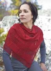 Berroco-Rhodocrosite Shawl Norah Gaughan-Russian / Berroco: Norah Gaughan Vol.7
