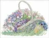 Permin PC70-7009 Basket with Flowers