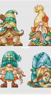 Handmade Gnomes by Elena Lartsova