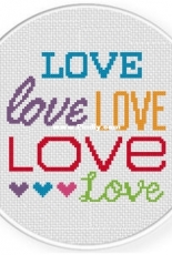 Daily Cross Stitch - Love in Colors