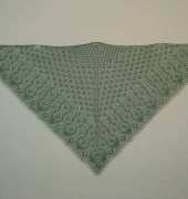 Peacock Feathers Shawl, designed by Dorotly Sie